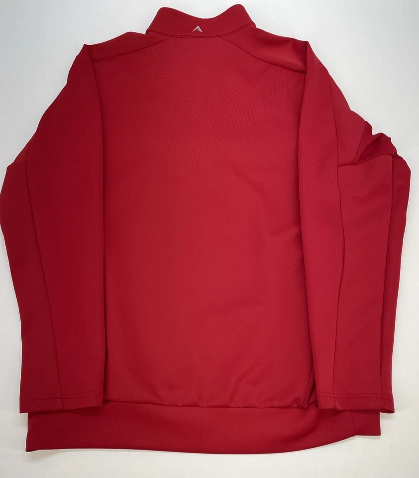 Portland Trailblazer Antigua 1/4 Cremallera Manga Larga Pullover Ropa Activa Para Hombres XL Rojo Foto 3 de 4