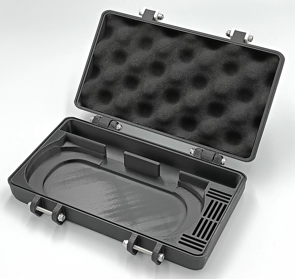 PS Vita 1000 保护手提箱 - 可容纳 14 个游戏和 USB 电缆 — 第 3/4 张图片