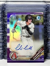 Corbin Carroll 2019 1st Bowman Chrome Purple Refractor Auto /250 - MVP/ROTY? 🧐