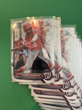 2022 Bowman Chrome ROISMAR QUINTANA RC 1st Bowman Washington Nationals Lot 9
