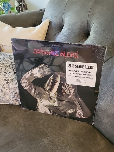Sealed 1984 Yngwie Malmsteen 3rd Stage Alert Metal Blade EP Vinyl LP Steeler - Foto 1 di 12