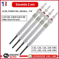 4 GlüHkerzen FüR Altea Ibiza Leon Fabia Octavia Yeti Caddy 2.0 TDI
