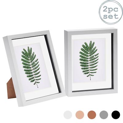 8 x 10 3D Box Rahmen Foto Bild Tief Display Schatten mit Halterung