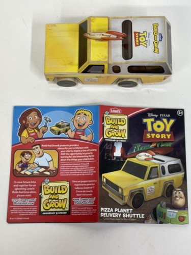 Toy Story Pizza Planet Lieferauto LKW Bausatz Kinder Geschenk Holz Handwerk - Bild 7 von 14