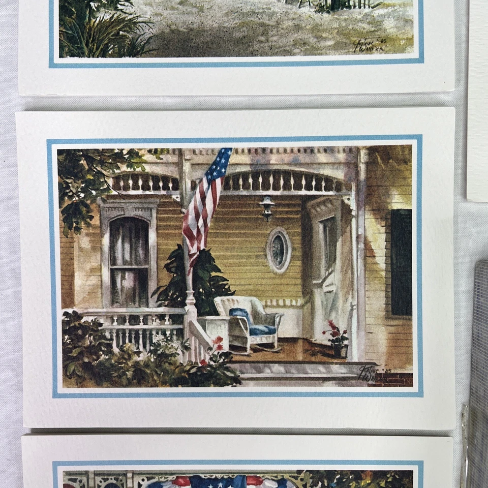 Reserve Officers Association Patriotic Greeting Cards Blank 15 Artist-G. Wander - Image 3 of 4