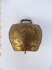 Alte Glocke Blattgold!!! Kuhglocke Ziegenglocke Alpenschelle Griechenland 11cm H