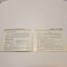 Hudson's Adventure Island - Nintendo NES Cartridge Authentic Tested with Manual