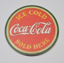 Coca-Cola Coke dessous De dessous de Verre Coaster USA 2005 Ice Cold Sold Here