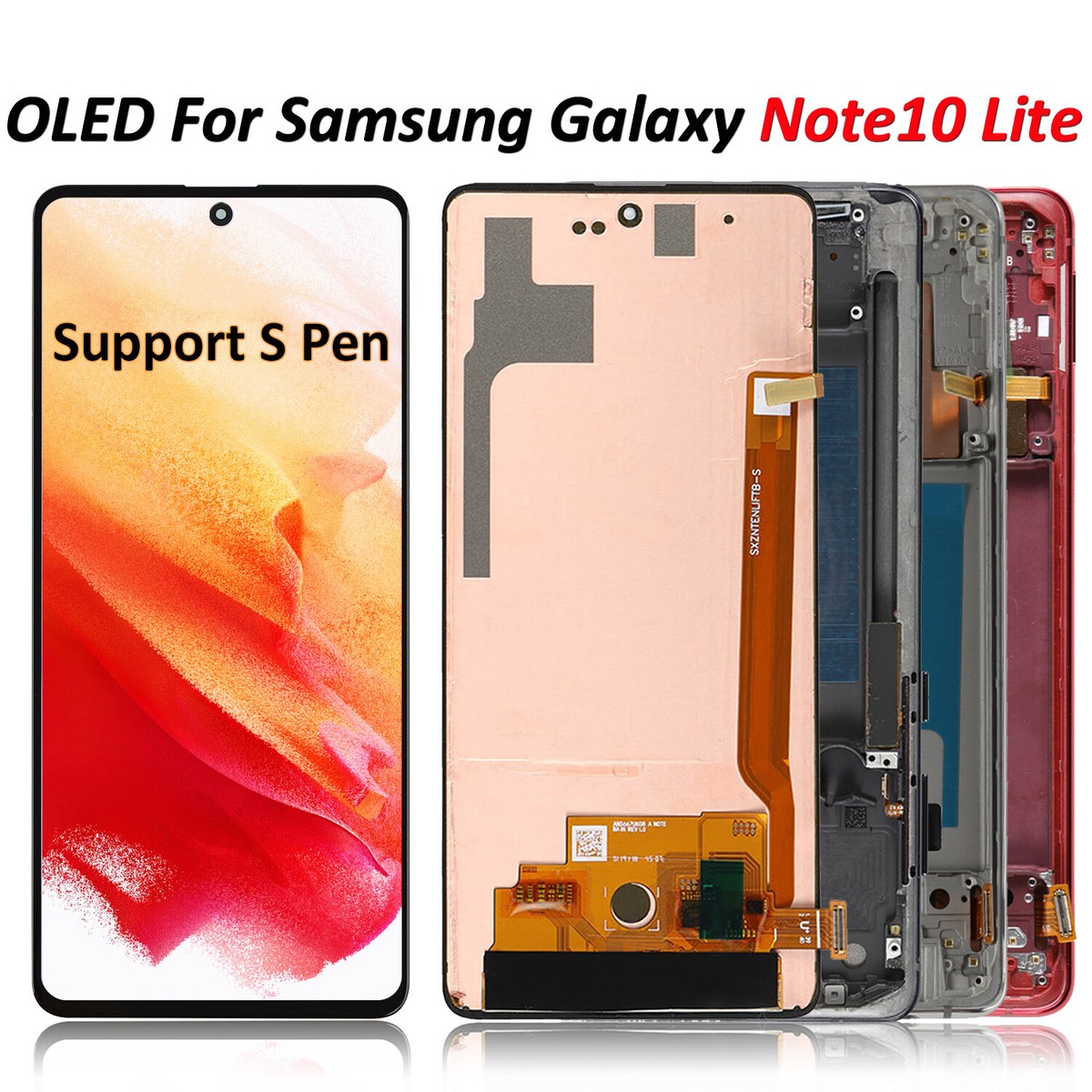 For Samsung Galaxy Note10 Lite OLED LCD Display+Touch Screen
