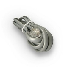 9 Pack Lot - 7 ft Telephone Line Cord Cable  RJ11 DSL Modem Fax Phone