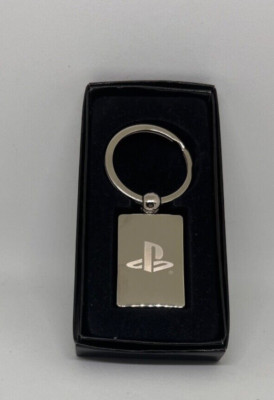 PlayStation BE EPIC METAL Keychain VERY RARE SQUARE CIRCLE X TRIANGLE