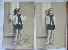 1936 Photographs The CHAMPION SKATER AGE 4 Roller Skates 2 Photos professional