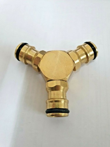 Hozelock Type Brass Garden Hose Fittings Water ,Splitters & Connectors - Picture 3 of 24