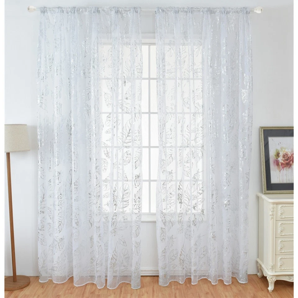 Tende Finestre Camera Da Letto Piccole Finestra Curtain Floreale - Immagine 4 di 4