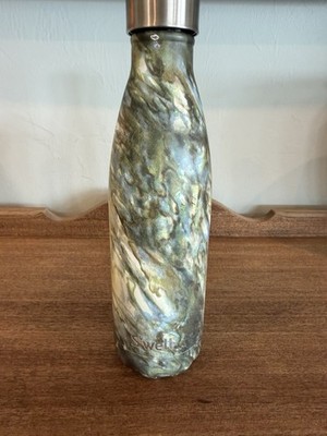 S'well Vacuum Insulated Stainless Steel Water Bottle, 17 oz, Abalone.