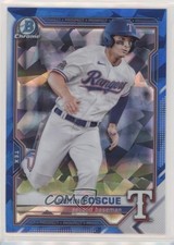 2021 Bowman Sapphire Edition Chrome Prospects Justin Foscue #BCP-41 2y0