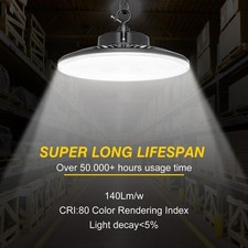 240 Watt LED UFO High Bay Light Factory Warehouse Workshop  Lighting AC100-277V