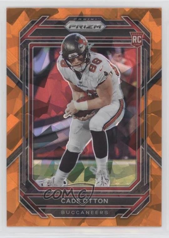 2022 Panini Prizm Rookies Orange Ice Prizm Cade Otton #362 04ag