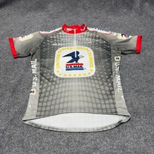 Vintage Nike USPS US Mail Cycling Short Sleeve Jersey Dri Fit Italy Men Large