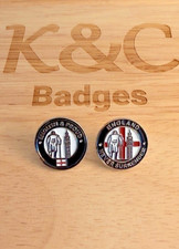England Churchill Football Patriotic Pin Badges
