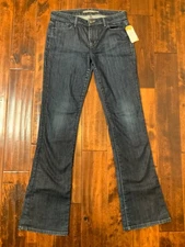 Joe's Jeans Dark Wash The Icon Muse High Waist Fit Blue Denim Jeans, Size 28