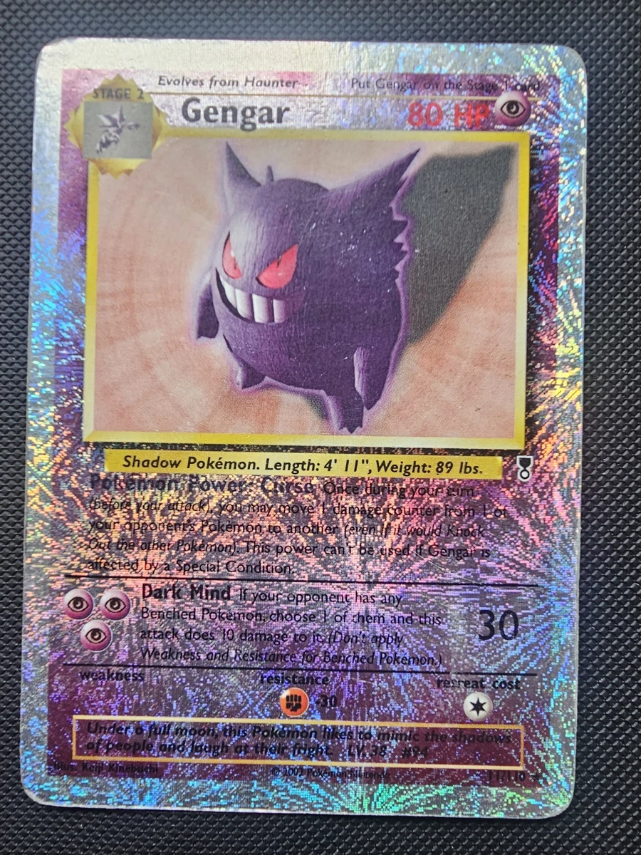 Gengar Pokémon TCG Legendary Collection Individual Collectible
