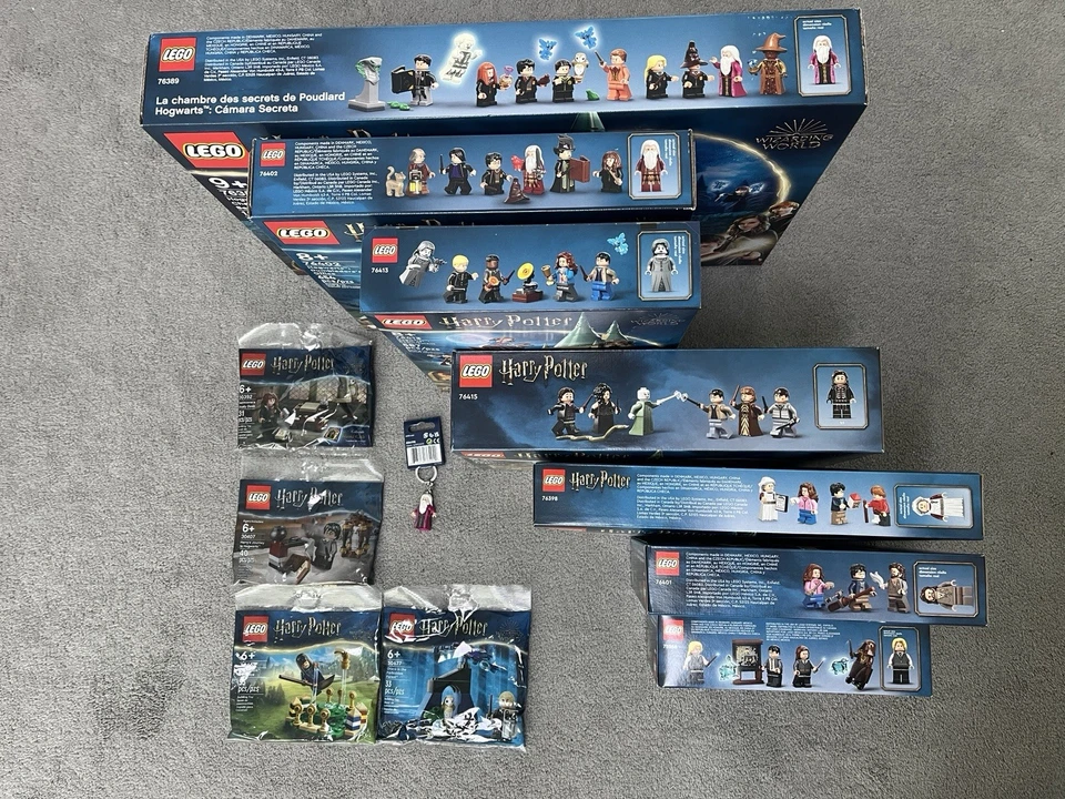 LEGO Harry Potter Minifigura Escala 'Grande' Castillo de Hogwarts, Ola 2023, Totalmente Nuevo Foto 3 de 4