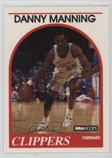 1989-90 NBA Hoops Danny Manning #40 1oa8
