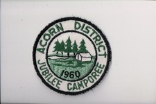 1960 Acorn District Jubilee Camporee patch
