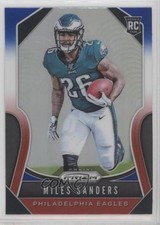 2019 Panini Prizm Rookies Red White & Blue Prizm Miles Sanders #326 0it8