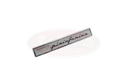 Alfa Romeo Fiat Ferrari Lancia Disegno Di Pininfarina Badge Emblem Reproduction