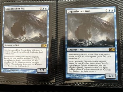 2x Gigantischer Wal Mtg