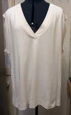 Women's Ivory Massimo Dutti Blouse. Used Condition. Size EU (L) .
