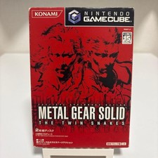 Gamecube Metal Gear Solid The Twin Snakes Premium Package Prices