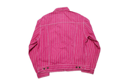 Used] Supreme×Levi's Pinstripe Trucker Jacket 18SS “Supreme