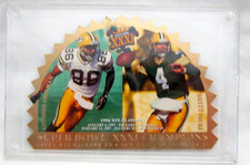 BRETT FAVRE/MARTIN 1997 SCOREBOARD SUPER BOWL XXXI CHAMPIONS DIE-CUT#4897/9700