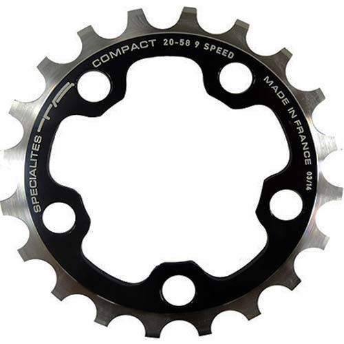 Plato Compact 24 negro, Ø 58 interior T.A.