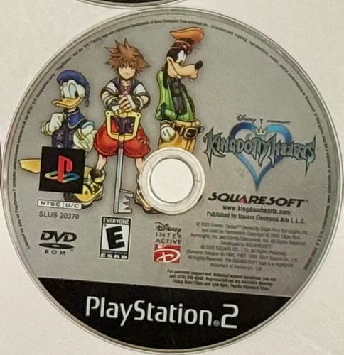 Kingdom Hearts PS2 Sony Playstation 2  - Disc Only