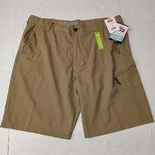 Wrangler Men's Performance Field Utility Shorts Size 38 Elmwood Relaxed Fit