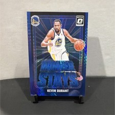 Panini Donruss Optic Winner Stays Kevin Durant #5 Blue Hyper Prizm /175