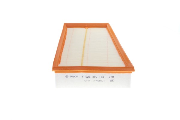 1X Bosch F 026 400 138 Luftfilter FüR Renault-image