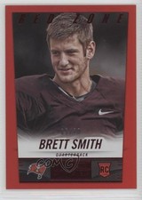2014 Panini Hot Rookies Rookie Red Zone 5/20 Brett Smith #344 0v0