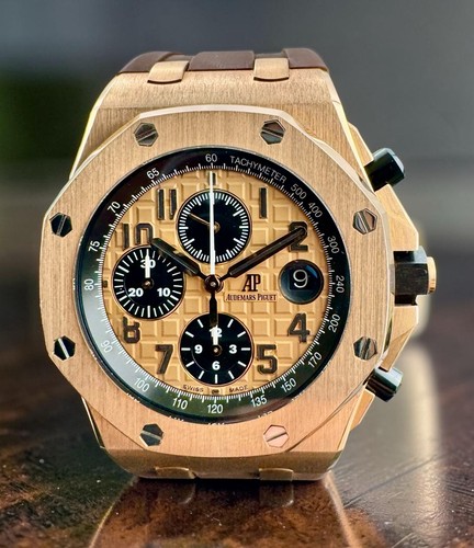 Audemars Piguet Royal Oak Offshore Chronograph Half Brick Gold...