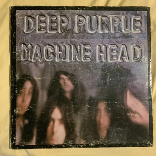 Deep Purple Machine Head Gatefold Vinyl LP Record Album Burbank Label