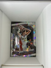 2025 Panini WNBA Prizm #34 Nancy Lieberman Silver Cracked Ice Prizm Mercury. A36