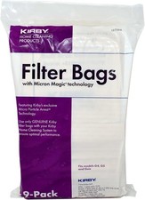 Kirby NEW 9 Micron Vacuum Cleaner Bags G4 G5 with Belts
