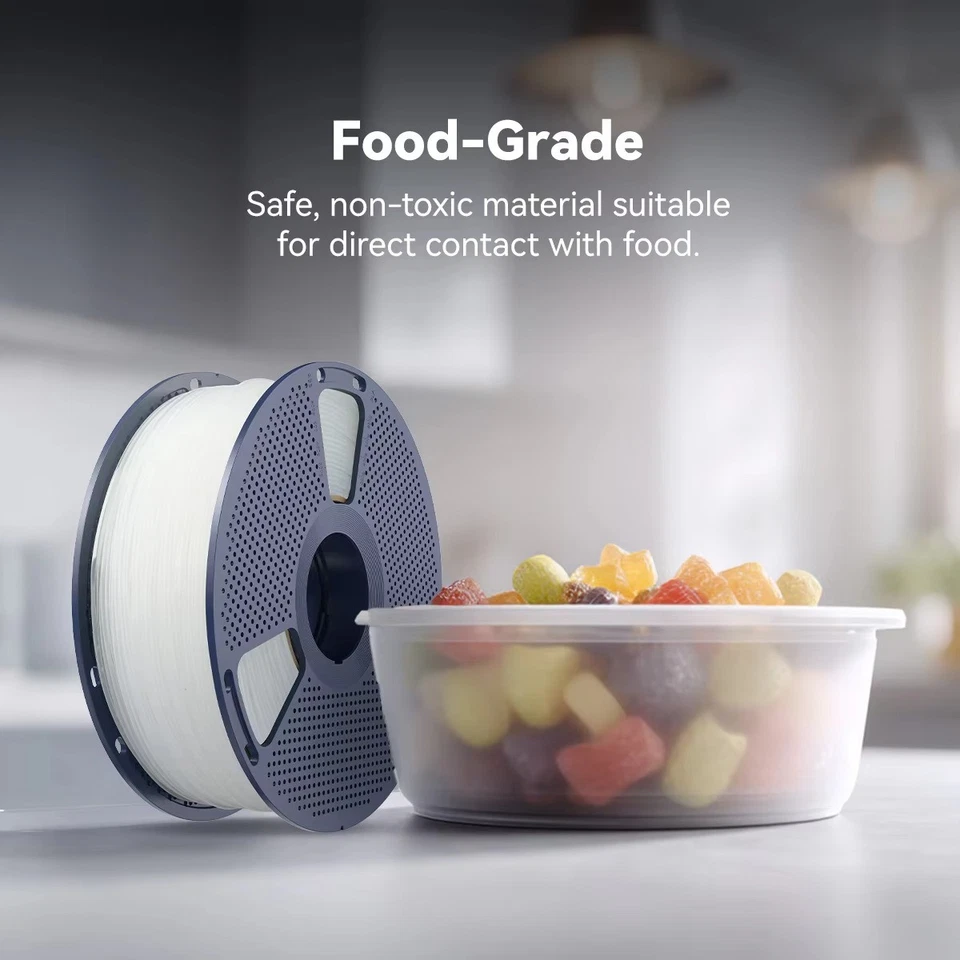 SUNLU 1.75MM PP/Easy PA/PA6-CF/PA12-CF/PC-ABS 3D Engineering Filament 1KG/0.8KG - Image 3 of 4