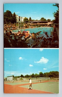 Fallsburg NY-New York Hotel Brickman Vintage Postcard Standard Postal Post PC