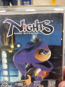 Nights Into Dreams... (Sega Saturn, 1996) Not For Resale