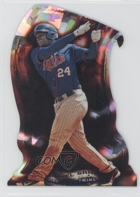 2014 Bowman Chrome Fire Die-Cut Atomic Refractor 76/99 Miguel Sano #FDC-MS 0m0
